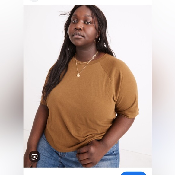 Madewell Softfade Cotton Raglan Tee XS - Picture 1 of 3